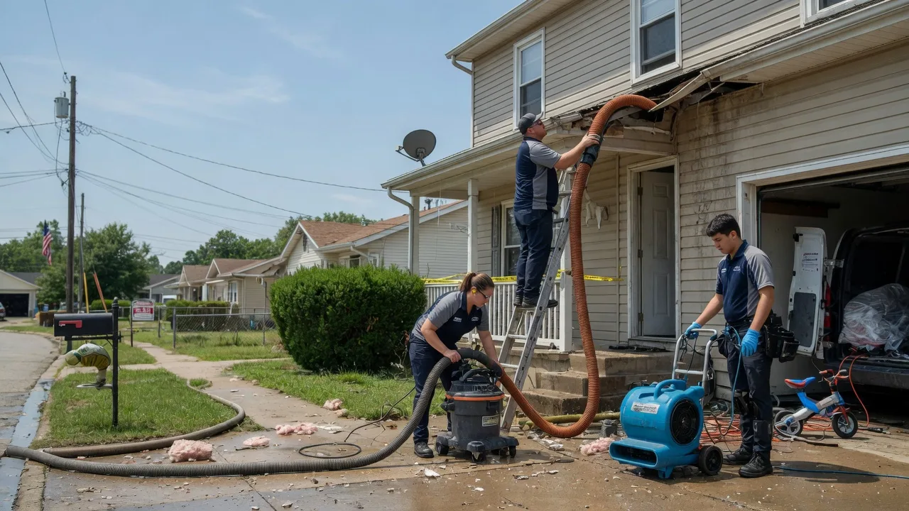 Water Damage Restoration in Zion, IL near me